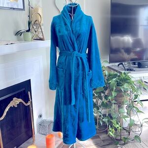 Liz Claiborne Teal Plush Robe